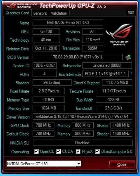 Pixelview gt 430
