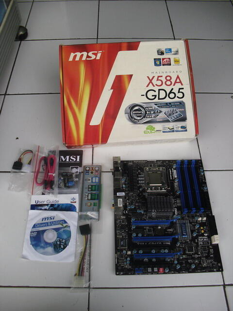 TRIT GABUNGAN AJA Z68, X58, AM3, 5850TFII, GTX460 CYCLONE, GTX465 DLL