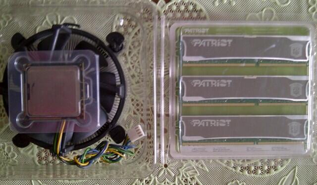 i7 920 + Patriot Signature Line 6 gb Kit 9 ( DEPOK )