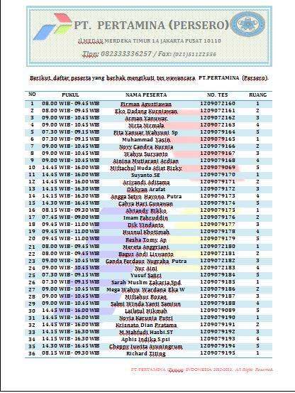 &#91;LAGI&#93; PENIPUAN MENGATASNAMAKAN PT PERTAMINA