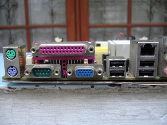 Motherboard LGA 775 Asus P5GC-MX/1333 + HSF Tembaga Branded