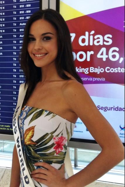 Inilah Si Cantik Elena Ibarbia Jimenez Miss World 2013 Asal Spain