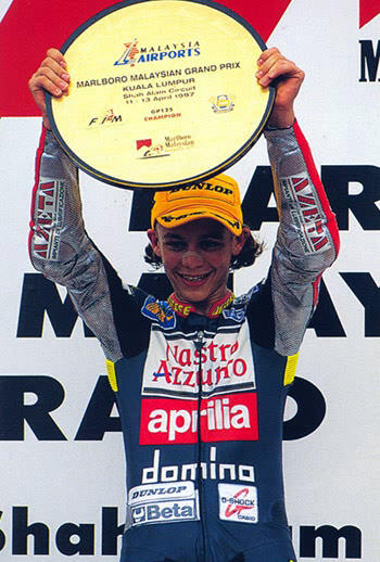 Memorabilia Deretan Kemenangan VALENTINO ROSSI #46 Selama Karirnya di MOTOGP