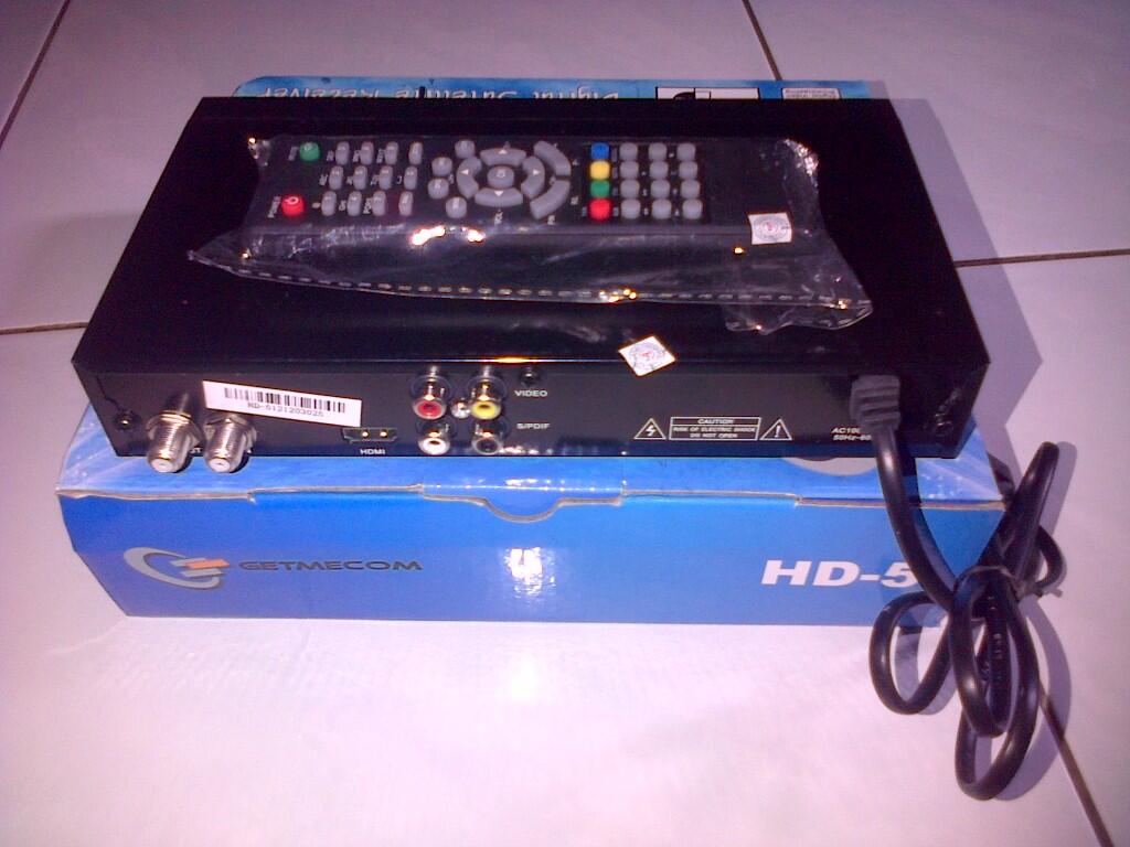 JUAL RECEIVER PARABOLA (GETMECOM HD-5 BARU) 350.000 MALANG