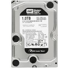 HARDDISK WD 1 TERRA BLACK