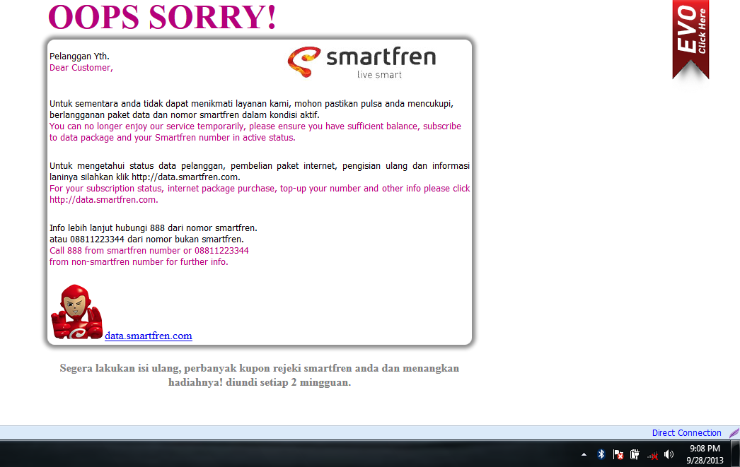 Smartfren, Provider yang gak BURUK