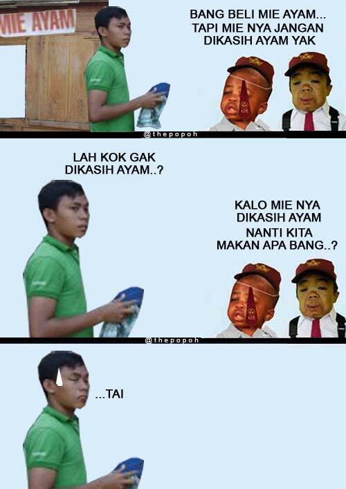 Ketika anak SD membeli Mie Ayam