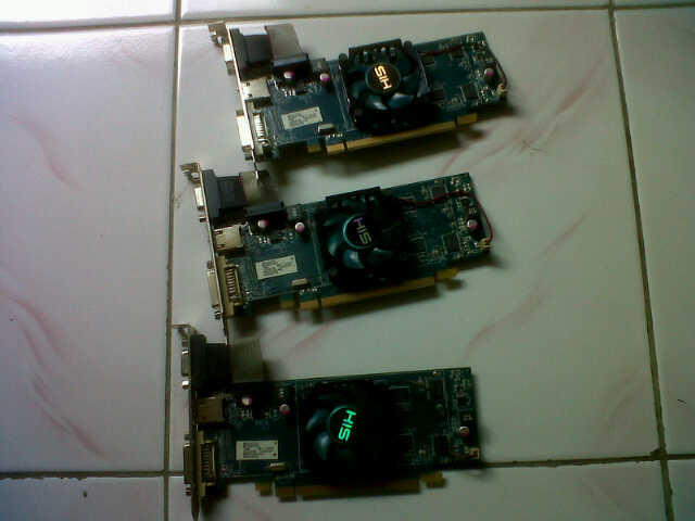 3 UNIT VGA HIS 5450 1GB DDR3 JOGJA