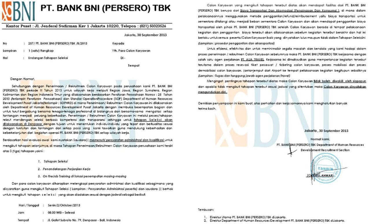 +1 Penipuan Via Lowongan Kerja Mengatasnamakan Perusahaan Besar