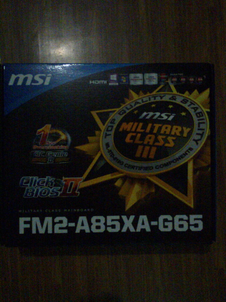 JUAL MOBO MSI FM2-A85XA-G65 ,BEKASI