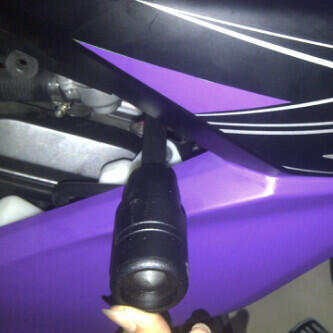 Joo0 FRAME SLIDER for Ninja 250 Murah tapi berkualitas.. Masuk Gan!!.