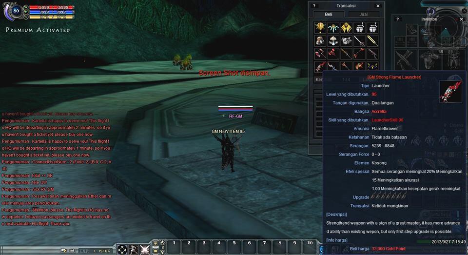 &#91;OFFICIAL&#93; RF GM (GARUDA MUDA) Private Server