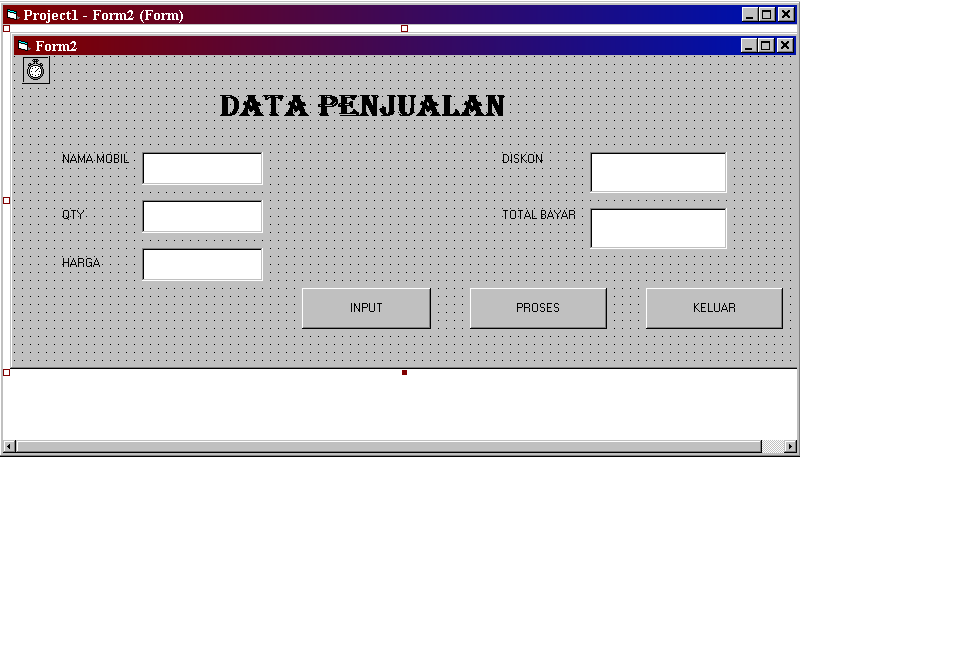 program sederhana (vb 6)