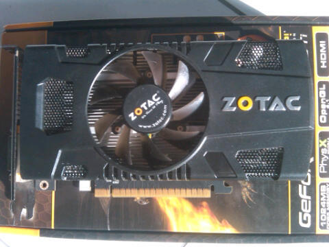 Zotac GTX550ti Amp, jogja, yogya