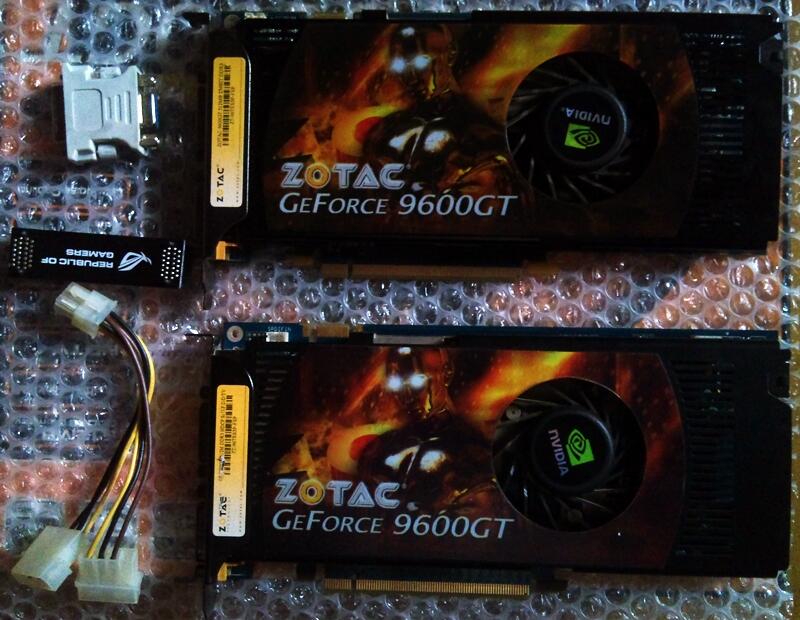 ZOTAC 9600GT SUPREME - 2 UNIT