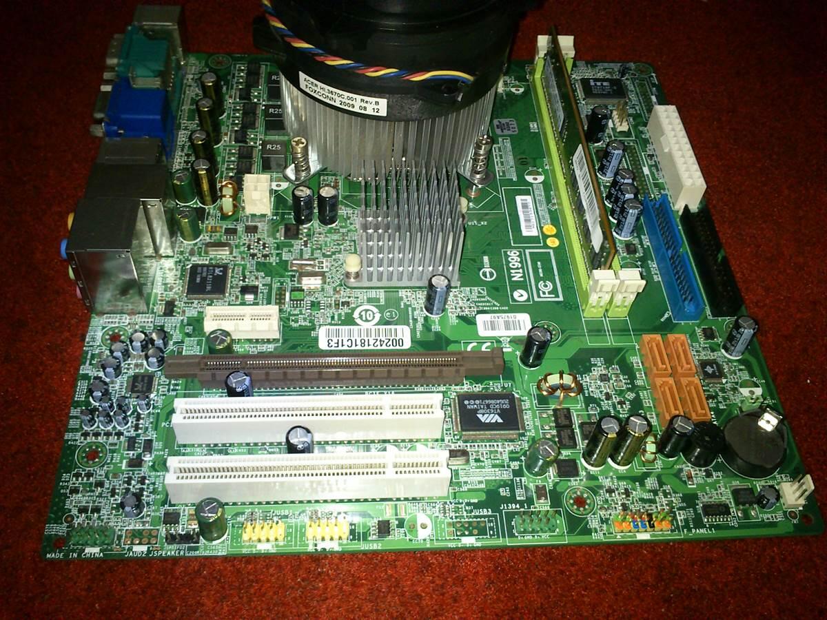 Processor Intel E5300, Motherboard Acer Aspire (desktop), RAM, PSU, +HSF unik