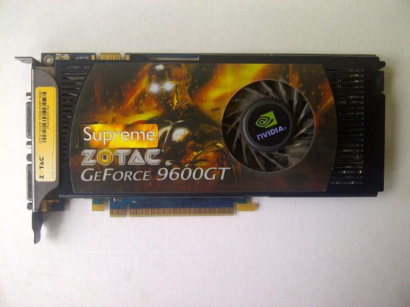 ZOTAC 9600GT 512MB 256BIT DDR3