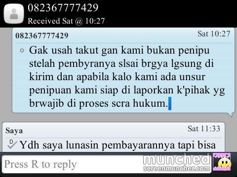 TOLONG TEMEN ANE KENA TIPU !!