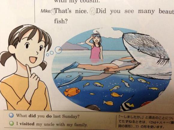 Corat-coret Buku Pelajaran Paling ‘Ekstrim’ Dari Jepang