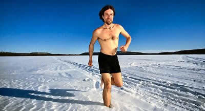 Belajar Metode Wim Hof, Orang Yang Mampu Berlari Maraton Di Kutub