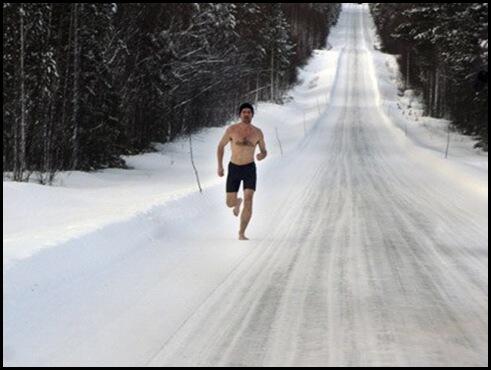 Belajar Metode Wim Hof, Orang Yang Mampu Berlari Maraton Di Kutub