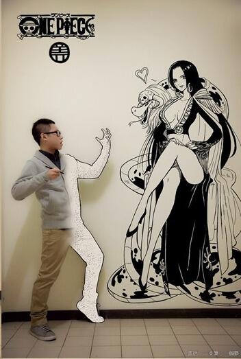 Epic Asian Guy Draws Himself with Comic Book Characters!