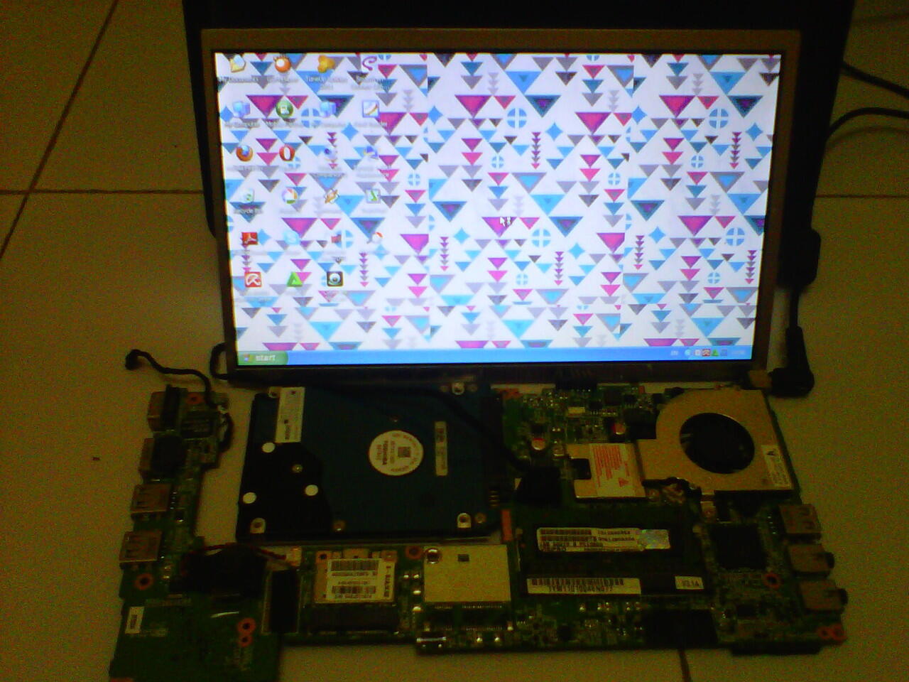 mobo netbook axioo pjm m1110