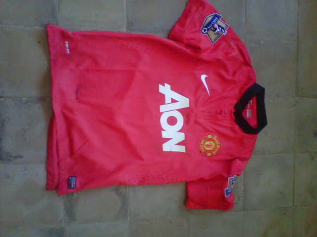 JERSEY MANCHESTER UNITED GO 13/14 FULL PATCH #5 FERDINAND MURRAAHHH!!! SOLO