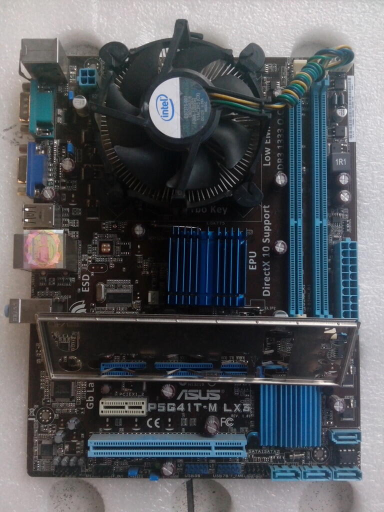 MB G41 ASUS + PROCE 2180 + FAN