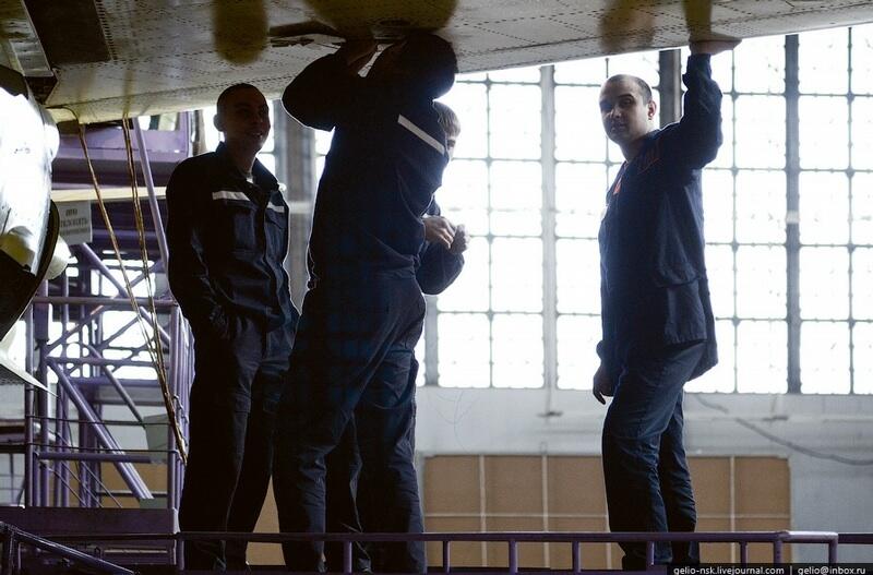Pabrik Pesawat Sukhoi di Novosibirks Russie