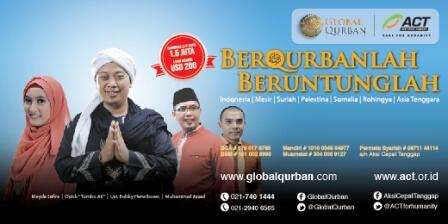 Global Qurban Bersama 48 Gerai Carrefour, Mudahkan Pelanggan Berqurban