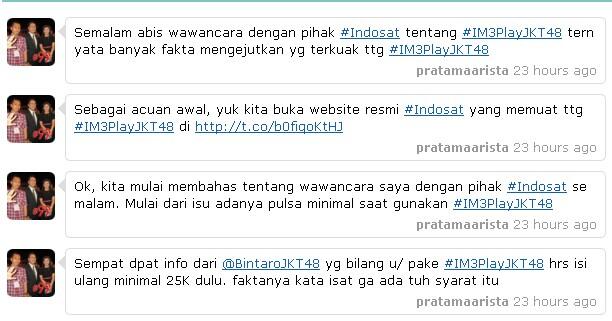 Pengakuan Indosat tentang Promo #IM3PlayJKT48 yang kelabui Pengguna