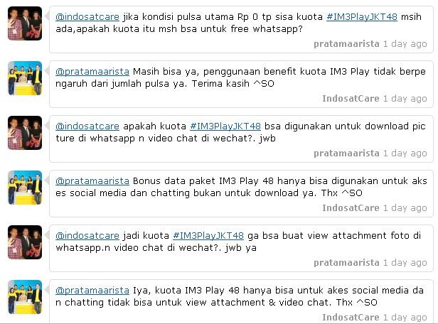 Pengakuan Indosat tentang Promo #IM3PlayJKT48 yang kelabui Pengguna