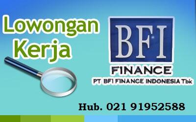Lowongan kerja BFI