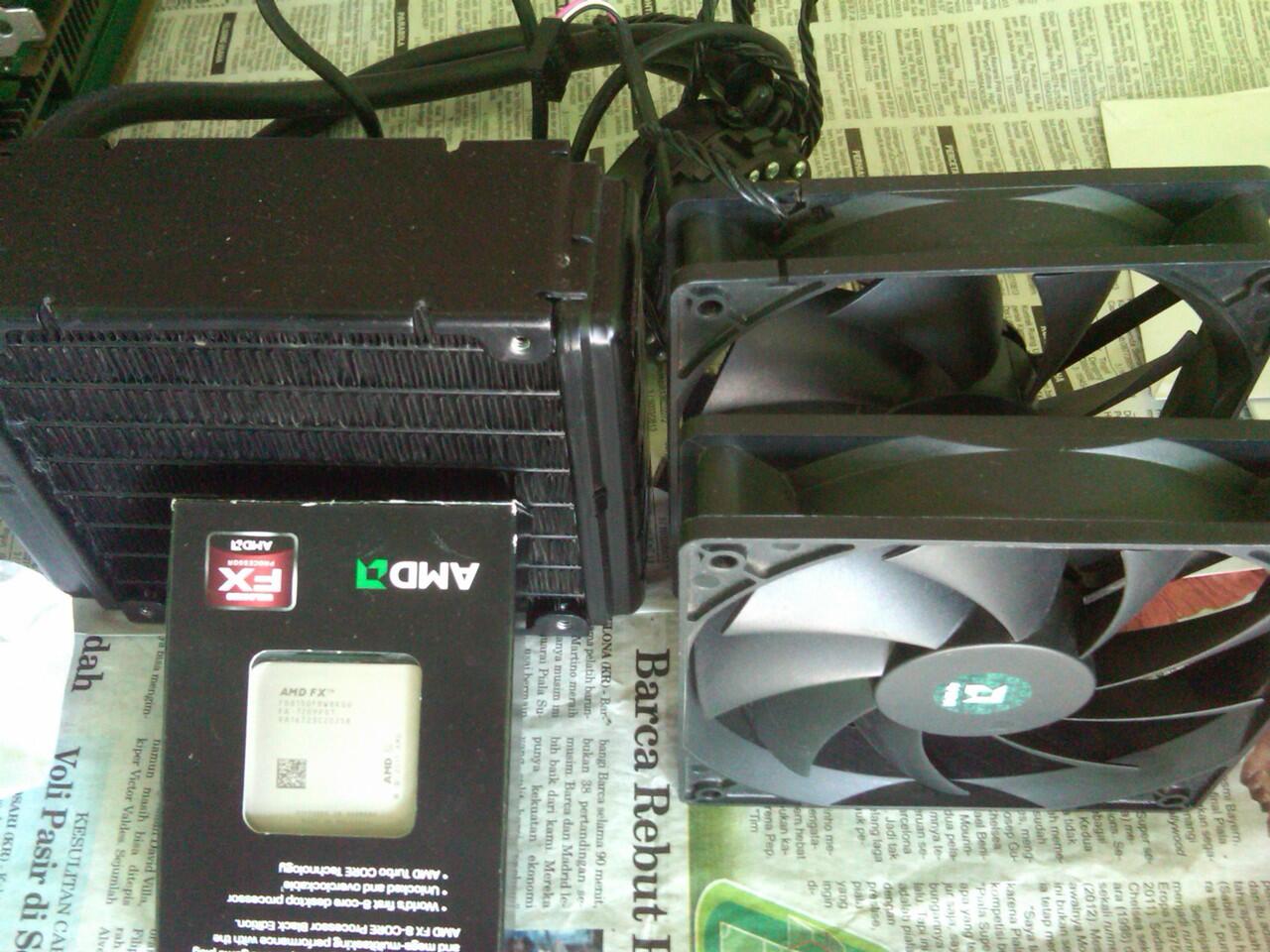 fx 8150 + liquid cooling, jogja yogya.. mantap buat render para desaign interior^^