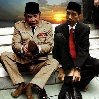 Obrolan Jokowi dan Bung Karno