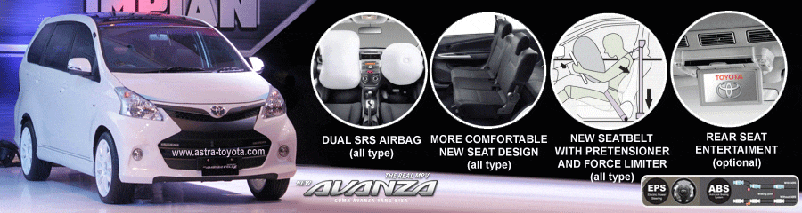 PROMO AKHIR TAHUN TOYOTA ALL NEW AVANZA 2013 , PALING MURAH !!!