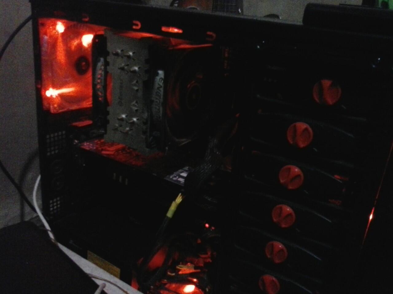 JUAL CASING PC GAMING VENOMRX KING COBRA FULL SET