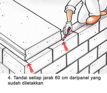 Cara pemasangan Panel Lantai