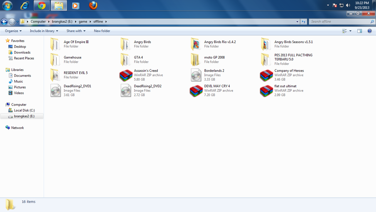 Hardisk 40GB dan 80 GB Murmer plus isi game pc n Film