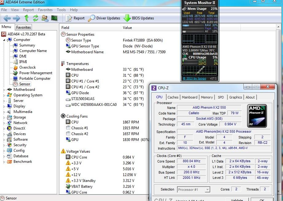 Phenom ii x2 550 BE. 3,1GHz 2+6 MB cache, jogja yogya