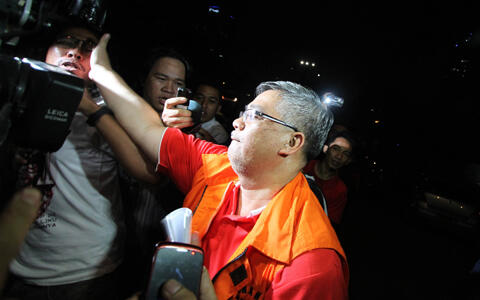 Ketua MK Tampar Wartawan