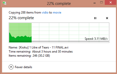 &#91;ASK&#93; WRITE SPEED HARDDISK TIDDAK STABIL??