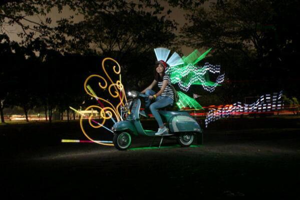 Light Painting Alias Melukis Dengan Cahaya 