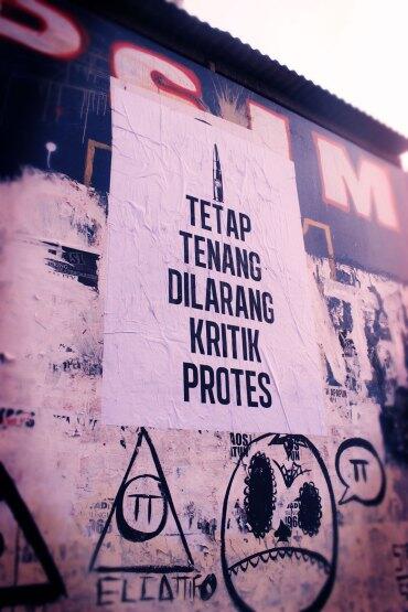 ANTI-TANK PROJECT , Street Art yang Mengkritisi Pemerintah