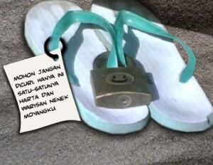 &#91;Humor&#93;: Tips Unik Biar Tidak Kehilangan Sandal