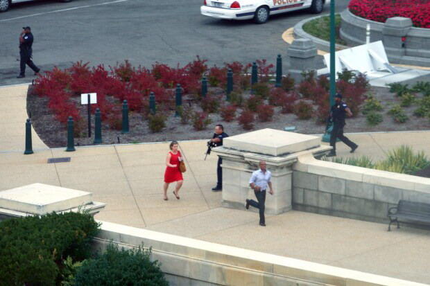 Foto - Foto Setelah Peristiwa Penembakan di Capitol Hill