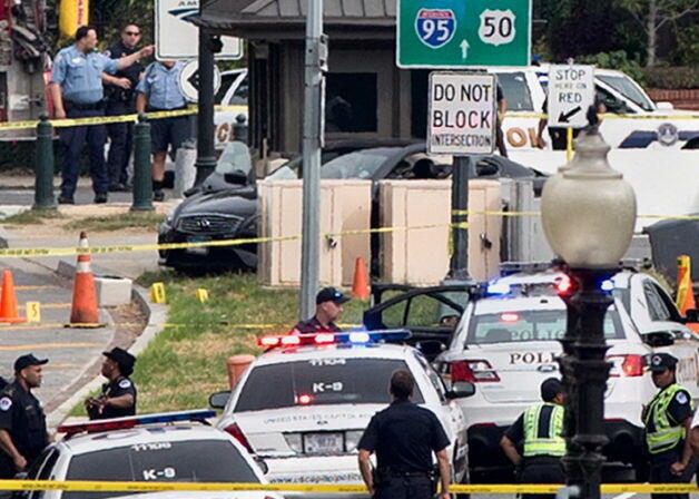 Foto - Foto Setelah Peristiwa Penembakan di Capitol Hill