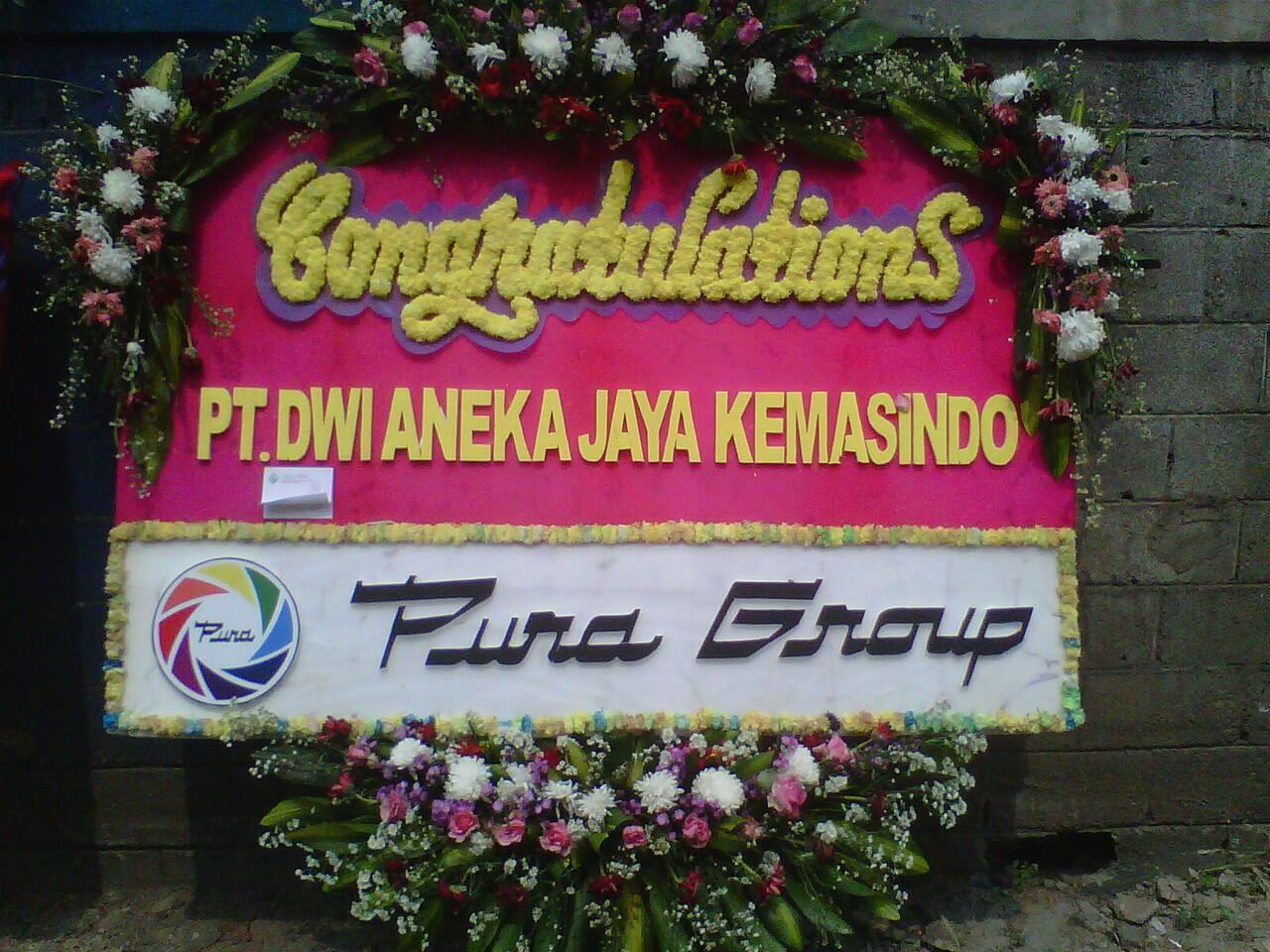 Rano Karno Resmikan Pabrik PT. Dwi Aneka Jaya Kemasindo