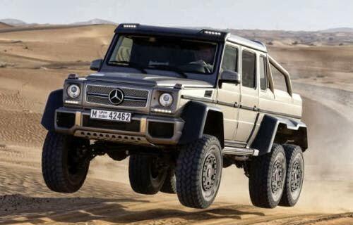 Mercedes G63 AMG 6x6 Lapis Baja Rp.14 Miliar, Mau?